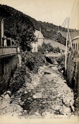 Carte postale ancienne La Dordogne — Mont-Dore (Puy-de-Dôme)