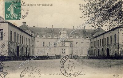 Carte postale ancienne L'Auvergne Pittoresque — Neschers (Puy-de-Dôme)