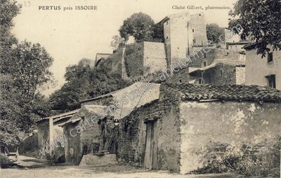 Carte postale ancienne Perthus — Orbeil (Puy-de-Dôme)