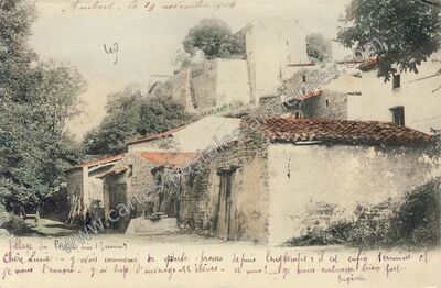 Carte postale ancienne Perthus — Orbeil (Puy-de-Dôme)