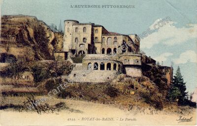 Carte postale ancienne Royat les Bains — Royat (Puy-de-Dôme)