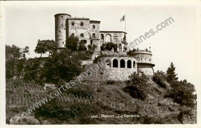 Carte postale ancienne Le Paradis — Royat (Puy-de-Dôme)