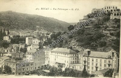Carte postale ancienne Vue Pittoresque — Royat (Puy-de-Dôme)