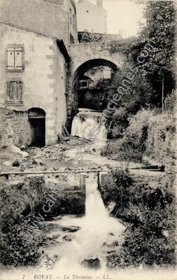 Carte postale ancienne La Tiretaine — Royat (Puy-de-Dôme)