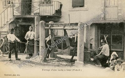 Carte postale ancienne Issac — Saint-Alyre-d'Arlanc (Puy-de-Dôme)