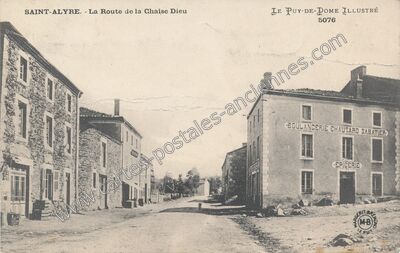 Carte postale ancienne St Alyre — Saint-Alyre-d'Arlanc (Puy-de-Dôme)