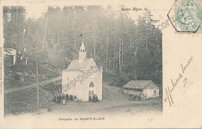 Carte postale ancienne St Alyre — Saint-Alyre-d'Arlanc (Puy-de-Dôme)