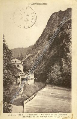 Carte postale ancienne Thiers — Thiers (Puy-de-Dôme)
