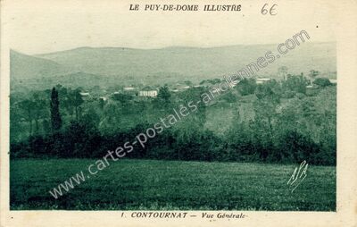 Carte postale ancienne Contournat — Saint-Julien-de-Coppel (Puy-de-Dôme)