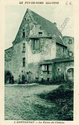 Carte postale ancienne Contournat — Saint-Julien-de-Coppel (Puy-de-Dôme)