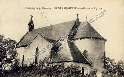 Carte postale ancienne Contournat — Saint-Julien-de-Coppel (Puy-de-Dôme)