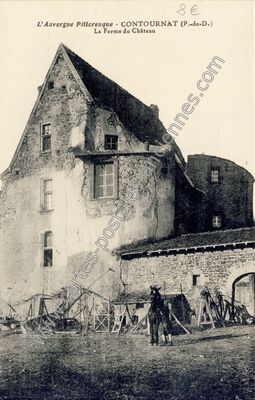 Carte postale ancienne Contournat — Saint-Julien-de-Coppel (Puy-de-Dôme)