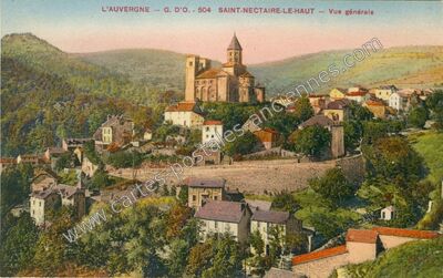 Carte postale ancienne St Nectaire le Haut — Saint-Nectaire (Puy-de-Dôme)