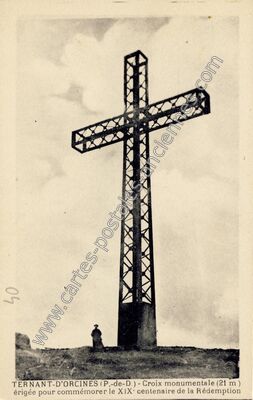 Carte postale ancienne Ternant — Orcines (Puy-de-Dôme)