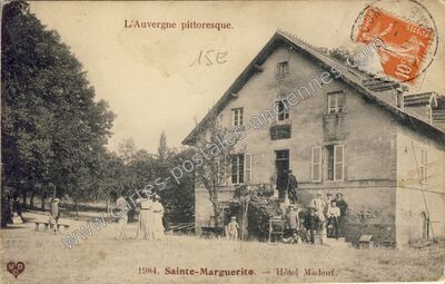 Carte postale ancienne Ste Marguerite — Le Vernet-Sainte-Marguerite (Puy-de-Dôme)