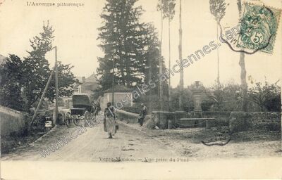 Carte postale ancienne L'Auvergne pittoresque — Veyre-Monton (Puy-de-Dôme)