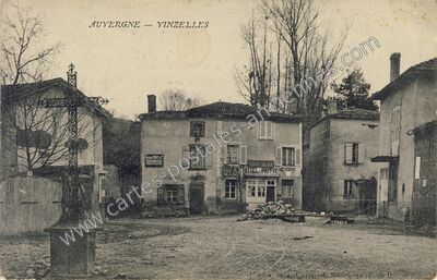 Carte postale ancienne Vinzelles — Vinzelles (Puy-de-Dôme)