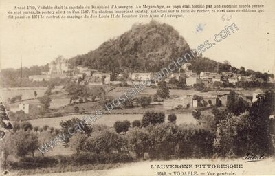 Carte postale ancienne L'Auvergne pittoresque — Vodable (Puy-de-Dôme)