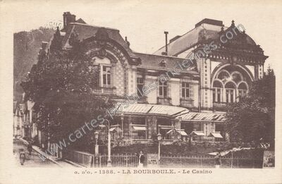 Carte postale ancienne Le Casino — La Bourboule (Puy-de-Dôme)
