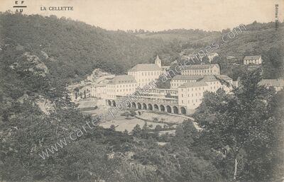 Carte postale ancienne La Cellette — La Cellette (Puy-de-Dôme)