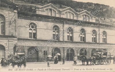 Carte postale ancienne Le Mont Dore — Mont-Dore (Puy-de-Dôme)