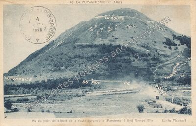 Carte postale ancienne Puy de Dome — Orcines (Puy-de-Dôme)