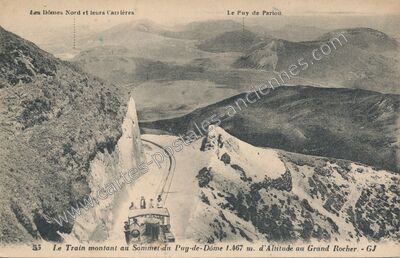 Carte postale ancienne Puy de Dome — Orcines (Puy-de-Dôme)