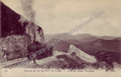 Carte postale ancienne Puy de Dome — Orcines (Puy-de-Dôme)