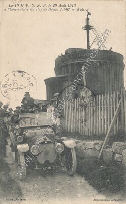 Carte postale ancienne Puy de Dome — Orcines (Puy-de-Dôme)