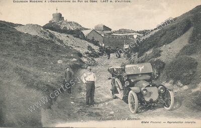 Carte postale ancienne Puy de Dome — Orcines (Puy-de-Dôme)