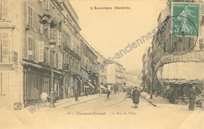 Carte postale ancienne L'Auvergne illustrée — Clermont-Ferrand (Puy-de-Dôme)