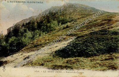 Carte postale ancienne Le Mont Dore — Mont-Dore (Puy-de-Dôme)