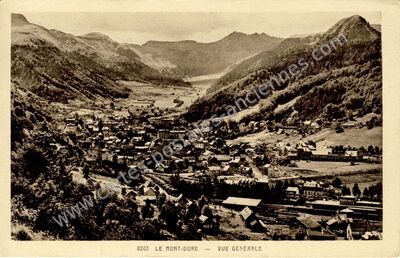 Carte postale ancienne Le Mont Dore — Mont-Dore (Puy-de-Dôme)