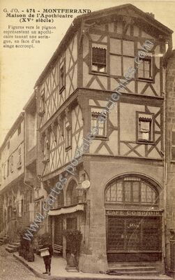 Carte postale ancienne Montferrand — Clermont-Ferrand (Puy-de-Dôme)