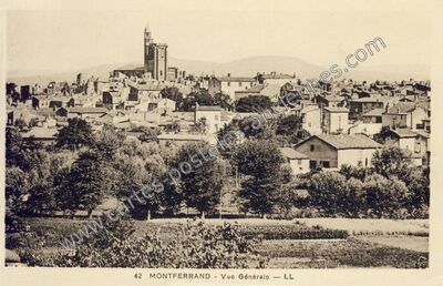 Carte postale ancienne Montferrand — Clermont-Ferrand (Puy-de-Dôme)