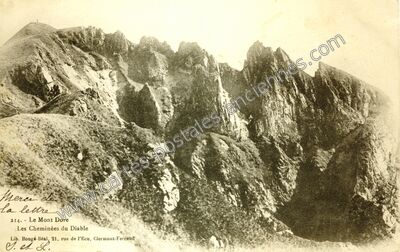 Carte postale ancienne Le Mont Dore — Mont-Dore (Puy-de-Dôme)