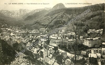 Carte postale ancienne Le Mont Dore — Mont-Dore (Puy-de-Dôme)