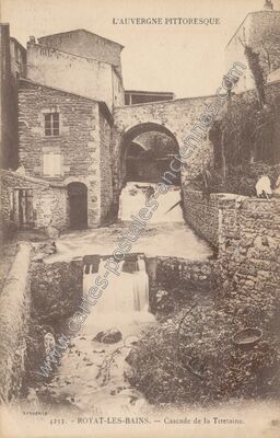 Carte postale ancienne Royat les Bains — Royat (Puy-de-Dôme)
