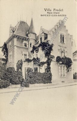 Carte postale ancienne Royat les Bains — Royat (Puy-de-Dôme)