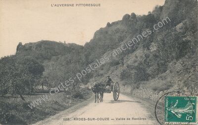 Carte postale ancienne Ardes sur Couze — Ardes (Puy-de-Dôme)