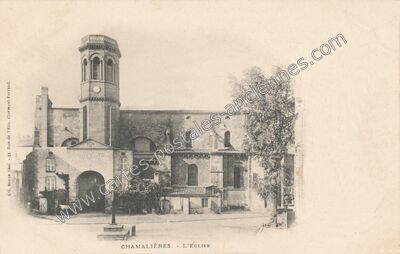 Carte postale ancienne L'Eglise — Chamalières (Puy-de-Dôme)