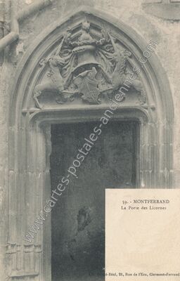 Carte postale ancienne Montferrand — Clermont-Ferrand (Puy-de-Dôme)