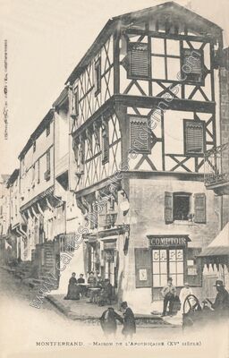 Carte postale ancienne Montferrand — Clermont-Ferrand (Puy-de-Dôme)