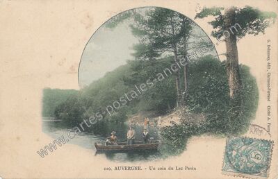 Carte postale ancienne Le Lac Pavin — Besse-et-Saint-Anastaise (Puy-de-Dôme)
