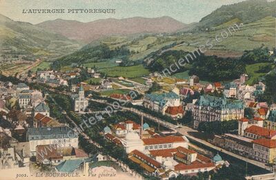 Carte postale ancienne L'Auvergne pittoresque — La Bourboule (Puy-de-Dôme)