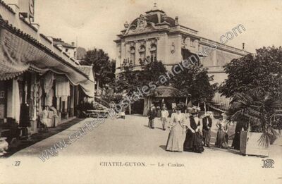 Carte postale ancienne Le Casino — Chatelguyon (Puy-de-Dôme)