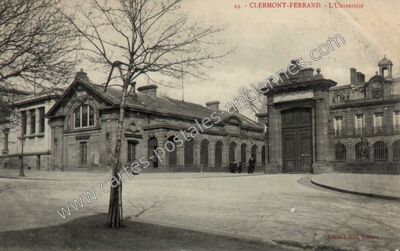 Carte postale ancienne L'Université — Clermont-Ferrand (Puy-de-Dôme)