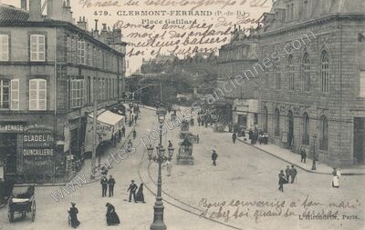 Carte postale ancienne Place Gaillard — Clermont-Ferrand (Puy-de-Dôme)