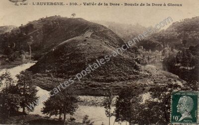 Carte postale ancienne Giroux — Escoutoux (Puy-de-Dôme)