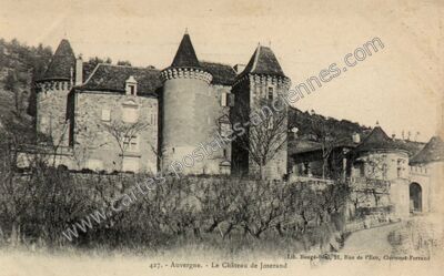 Carte postale ancienne Chateau de Joserand — Joserand (Puy-de-Dôme)